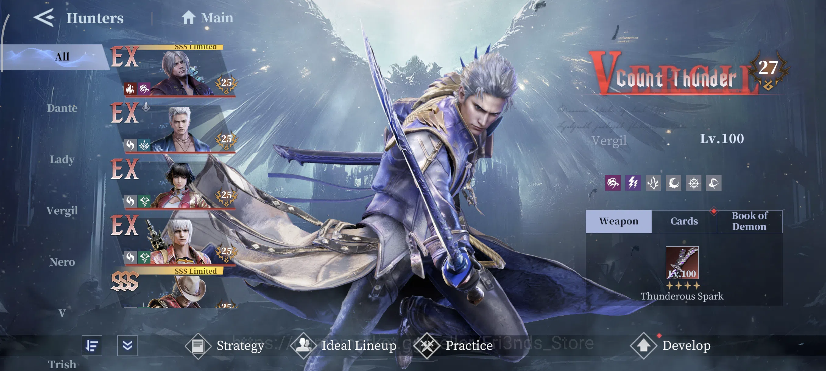 Devil May Cry: Peak of Combat Accounts DMC49 | ALL DEVICE | GLOBAL ASIA | BEAST ENDGAME 1 image 3