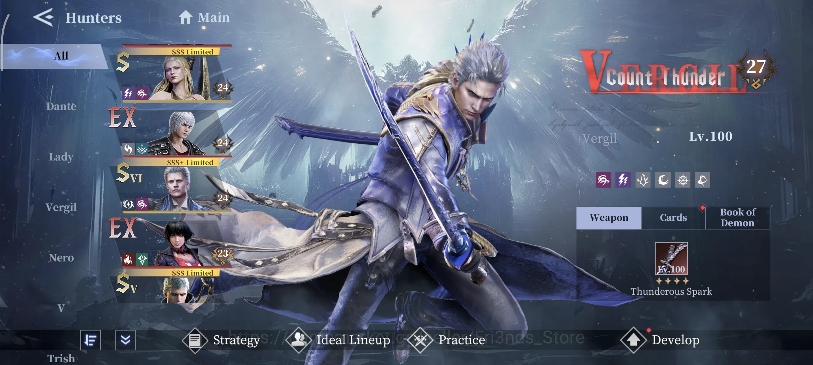 Devil May Cry: Peak of Combat Accounts DMC49 | ALL DEVICE | GLOBAL ASIA | BEAST ENDGAME 1 image 5
