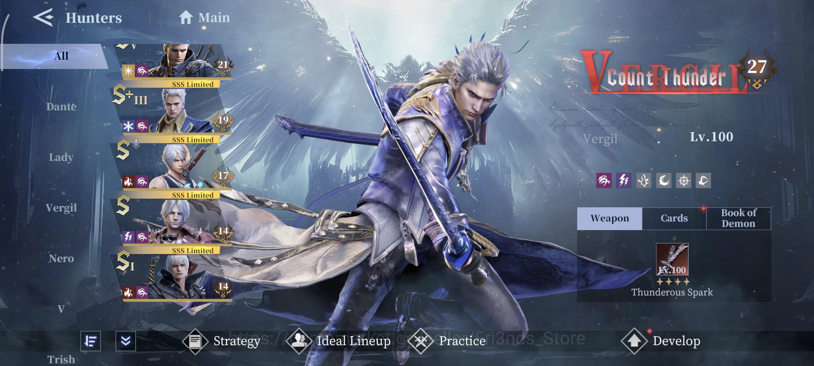 Devil May Cry: Peak of Combat Accounts DMC49 | ALL DEVICE | GLOBAL ASIA | BEAST ENDGAME 1 image 6