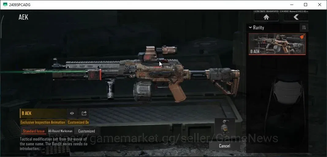 Arena Breakout Accounts MOBILE|Lv 30|SV 33,8M|CV 5,7M|Many Set Skin|B AEK, image 5