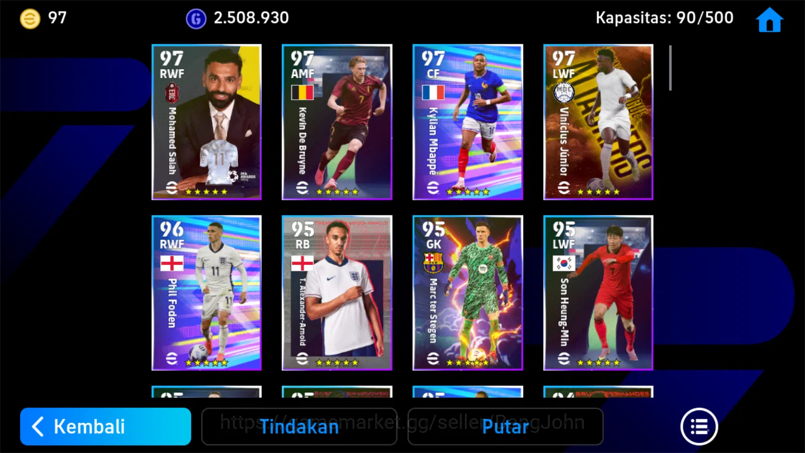 eFootball Accounts ANDROID|PW 3118|Wesley Sneijder + Paul Scholes + X image 3