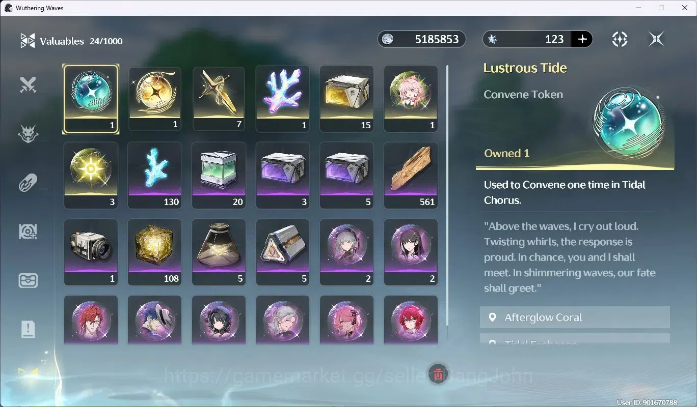 Wuthering Waves Accounts SEA|UL 28|Rank 3|4 Char Limit [Sigrika, Ciaccona,  image 13