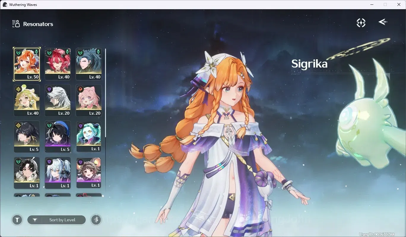 Wuthering Waves Accounts SEA|UL 28|Rank 3|4 Char Limit [Sigrika, Ciaccona,  image 2