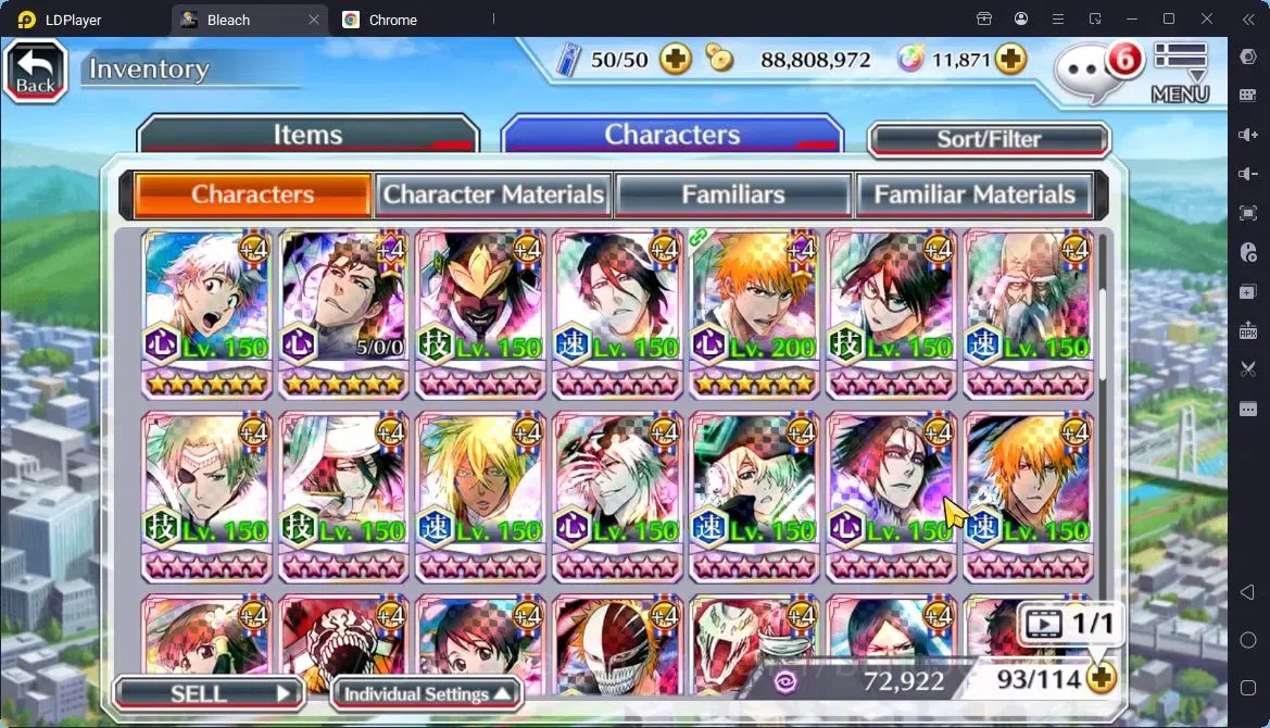 Bleach: Brave Souls Accounts Starter GLOBAL | 11k Orb + fresh Story | Ichigo DTV,Aizen 6Aniv,Ichigo 9th Aniv,Halibel FB 12