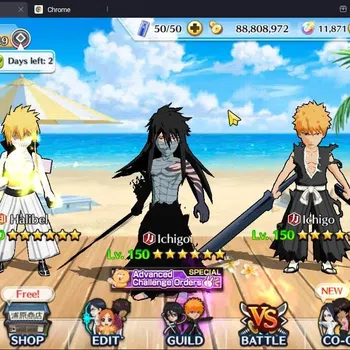 Bleach: Brave Souls Accounts Starter GLOBAL | 11k Orb + fresh Story | Ichigo DTV,Aizen 6Aniv,Ichigo 9th Aniv,Halibel FB
