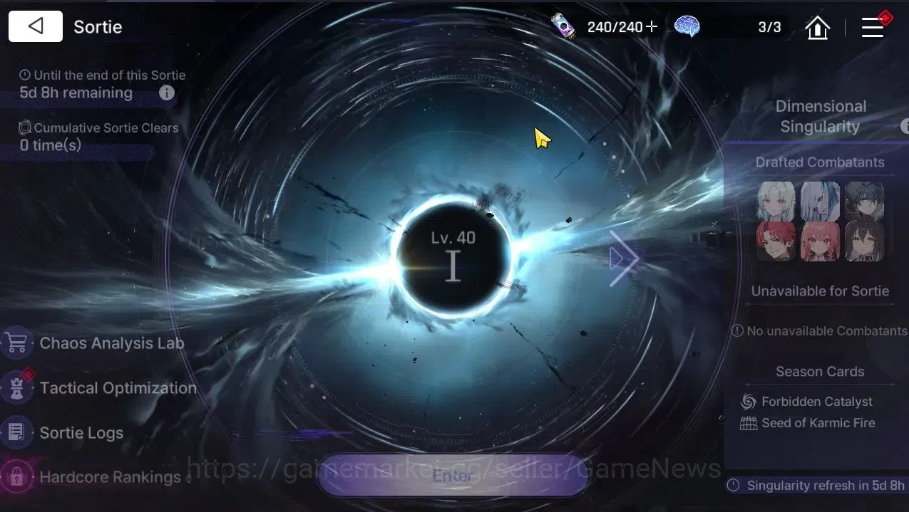 Chaos Zero Nightmare Accounts GLOBAL Lv 45|7 SSR[Veronica+Sign,Heidemarie,Mei Lin,Renoa,Orlea,Rin,Hugo]+11 10