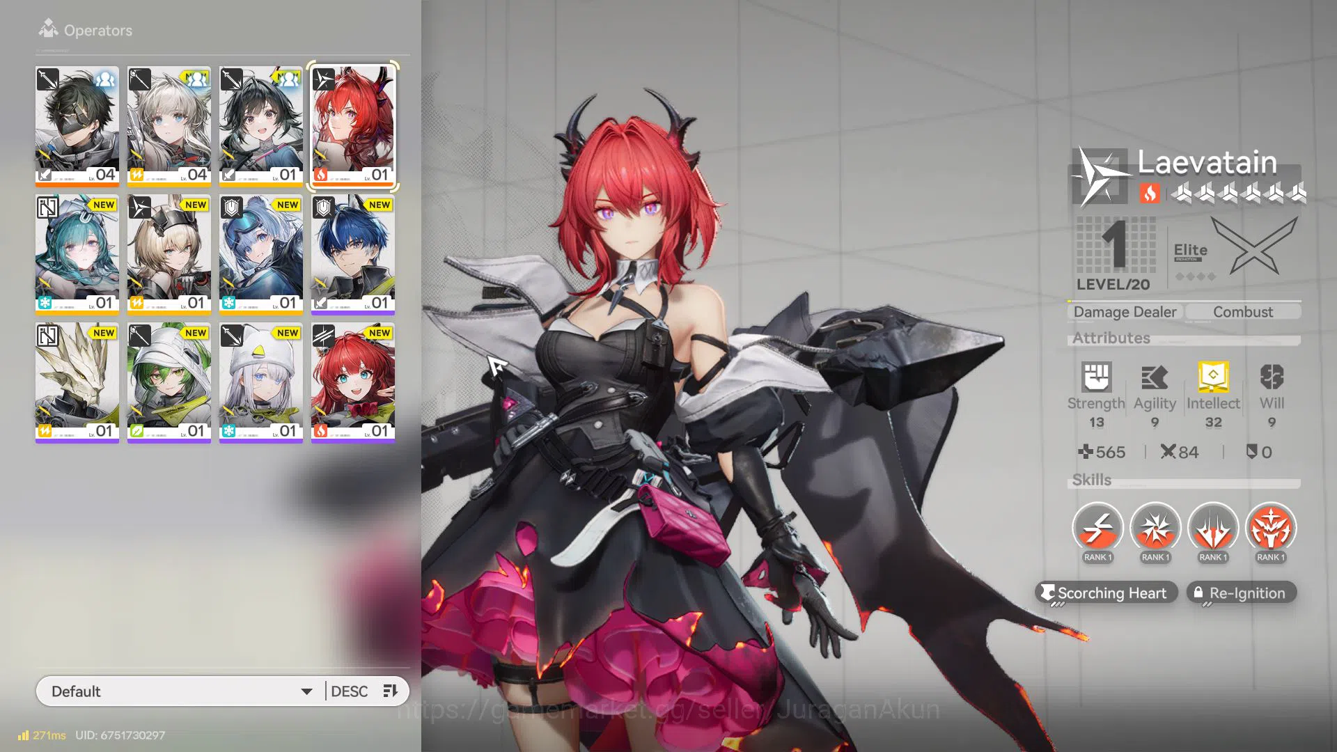 Arknights: Endfield Accounts NA/EU Lv2|Day 1 login| Meta SSR Solo (Laevatain)+3 image 1