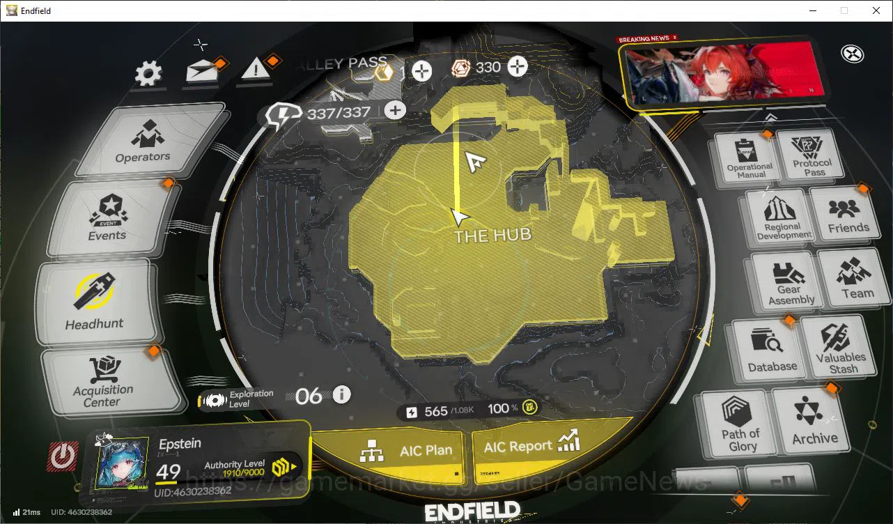 Arknights: Endfield Accounts ASIA Lv49|Laevatain,POG P2+sign,Ardella P1+sign,La image 10