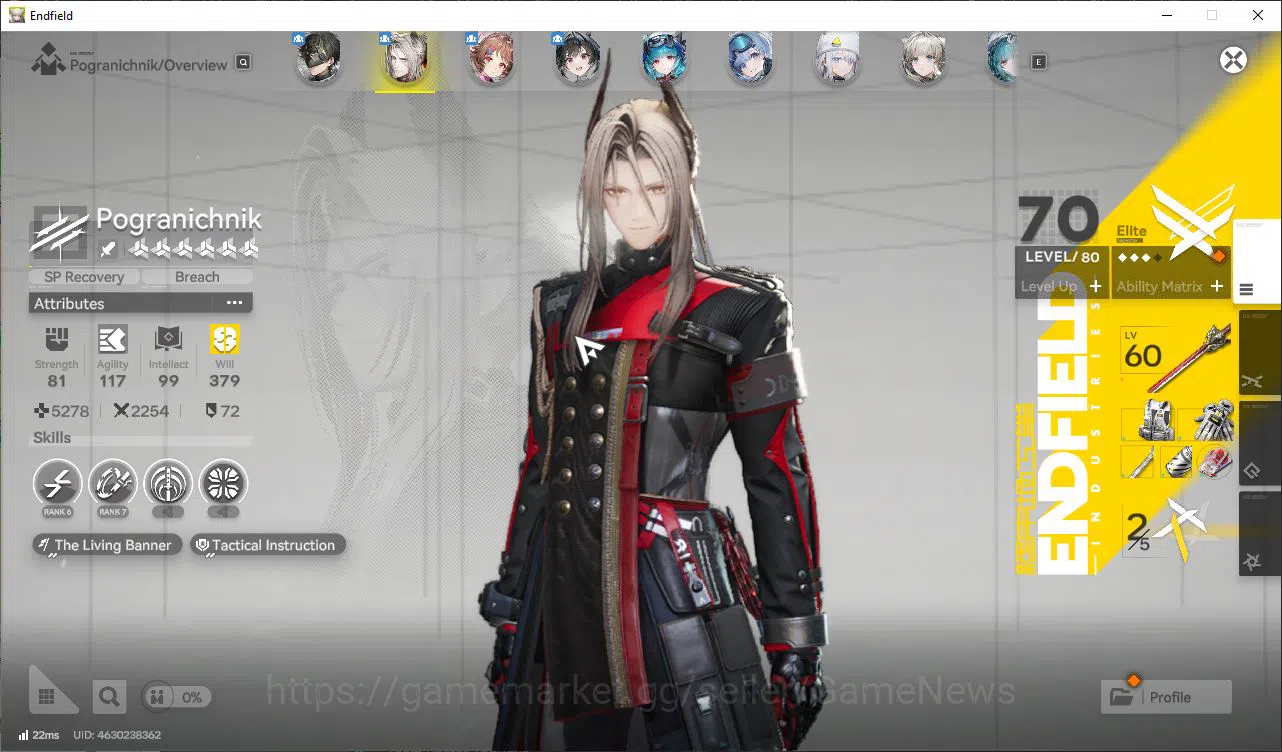 Arknights: Endfield Accounts ASIA Lv49|Laevatain,POG P2+sign,Ardella P1+sign,La image 3