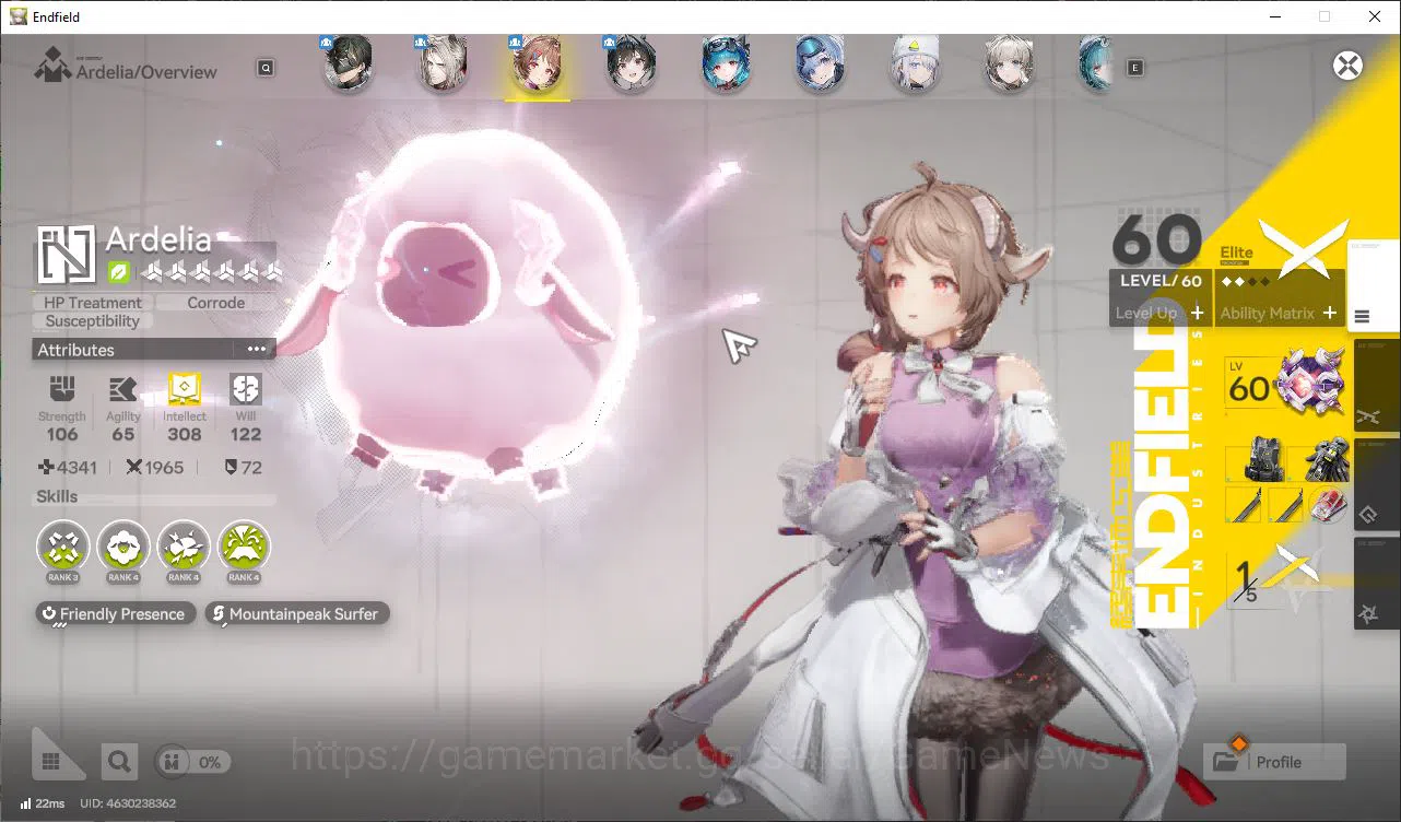 Arknights: Endfield Accounts ASIA Lv49|Laevatain,POG P2+sign,Ardella P1+sign,La image 4