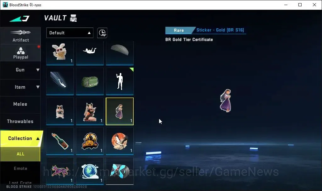 Blood Strike Accounts ASIA|Starter|Melee ULTRA Dual Blades-Perdition|4 L image 11