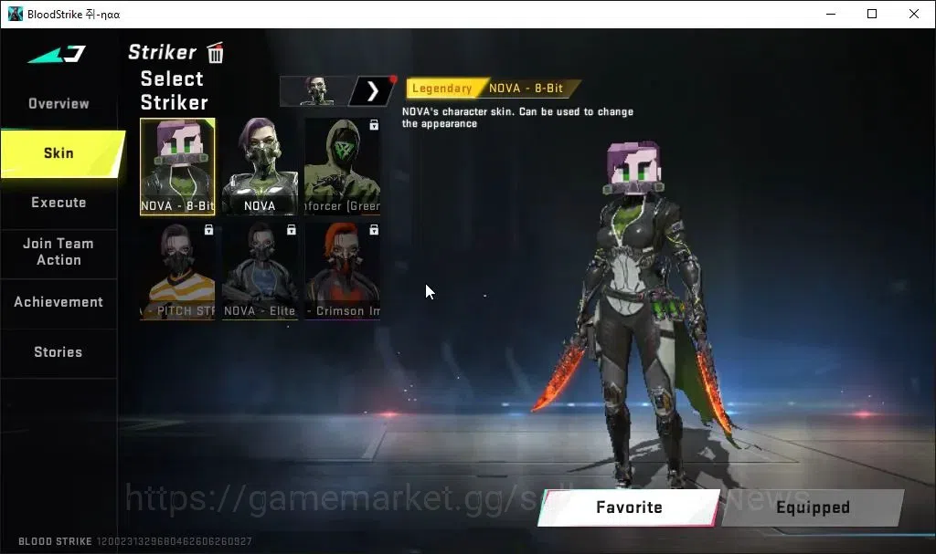 Blood Strike Accounts ASIA|Starter|Melee ULTRA Dual Blades-Perdition|4 L image 5