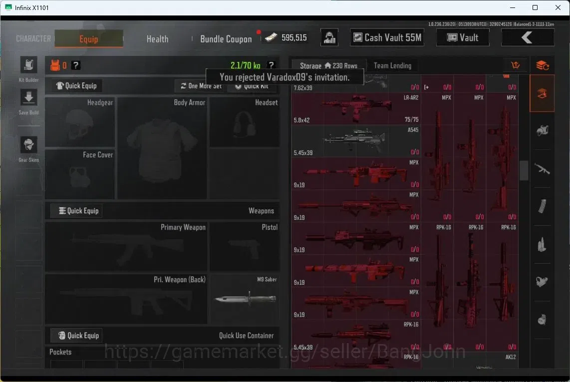 Arena Breakout Accounts MOBILE Lvl 30|SV 95,9M|CV 55M|MORE SKIN,XRAY H416, image 8