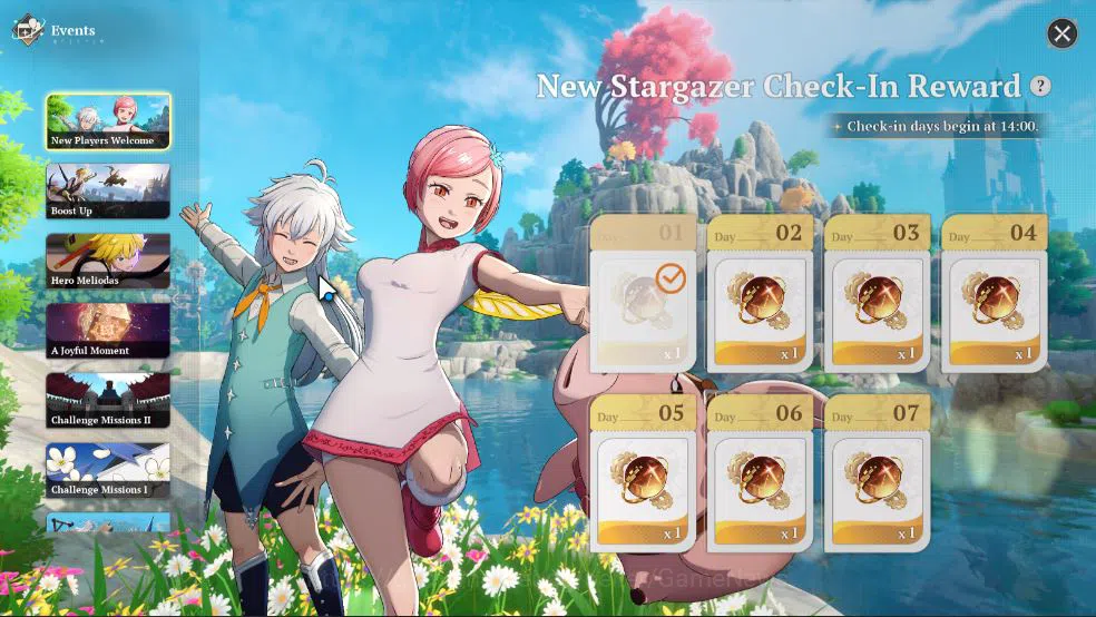 The Seven Deadly Sins: Origin Accounts [EU] Lv 2 Fresh Starter | 2 SSR | Meliodas, Guila  image 8