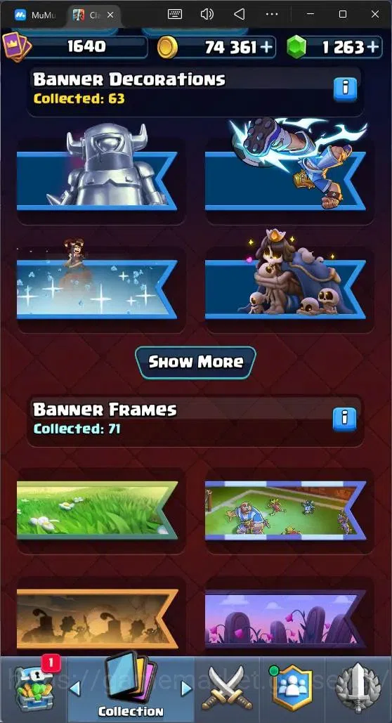 Clash Royale Accounts High-End Global |CL 1640|KTL 16|Trophy 12381|121 Cards|9 MAX|8 Champ|4 Hero|15 Evo|74K Gold|1263 18