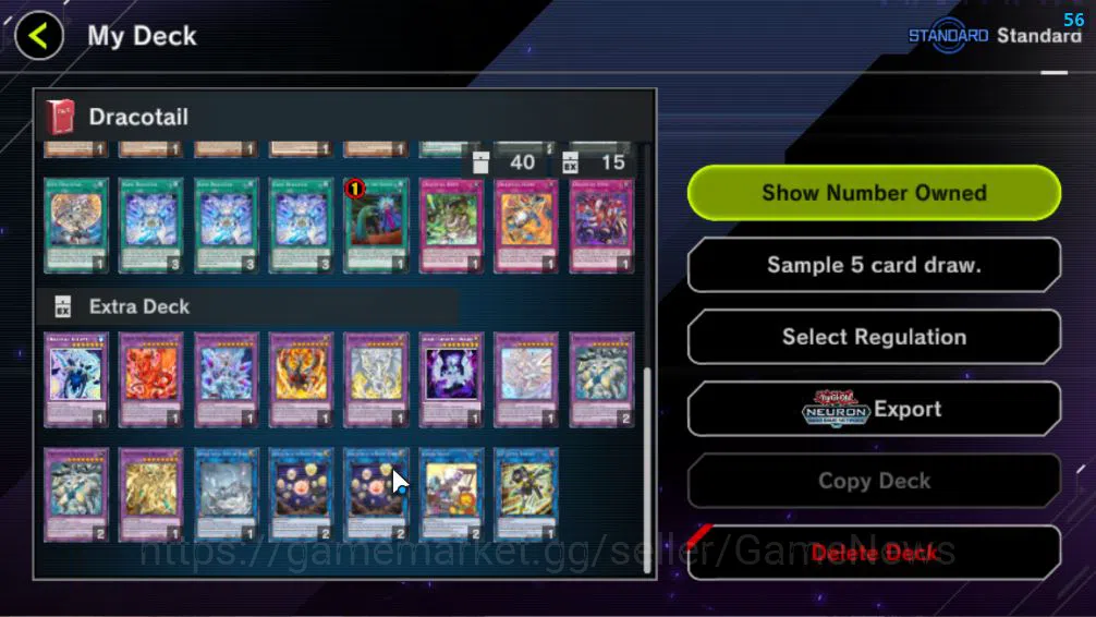 Yu-Gi-Oh! Master Duel Accounts Lv 18 | 20 Deck |VSK9, Dracotail, Yummy,Maliss, Fi image 13