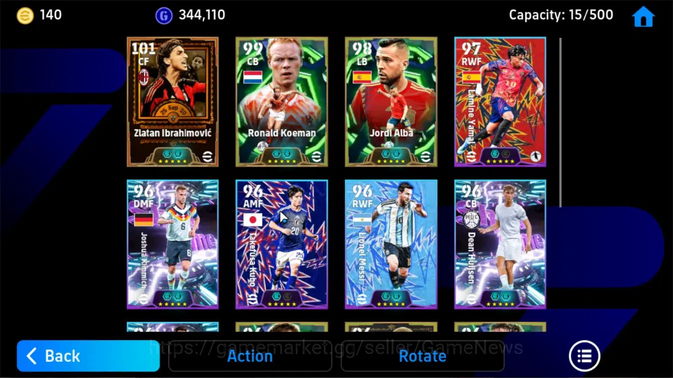 eFootball Accounts Android|Big Time Zlatan Ibrahimovic,Epic Ronald Ko image 6