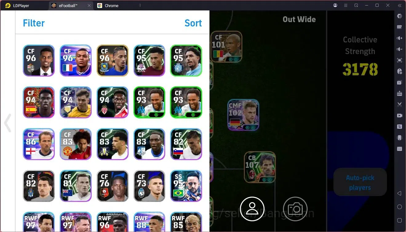 eFootball Accounts Mobile |PW 3178|Epic Baresi,Kahn,Basten,Donadoni,G image 2