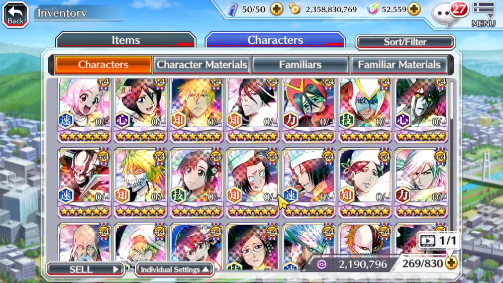 Bleach: Brave Souls Accounts Mid-Tier [GLOBAL]52K Orb|Valentine2026(Yachiru,Rukia),Ichigo 10th Anniv,Byakuya 7
