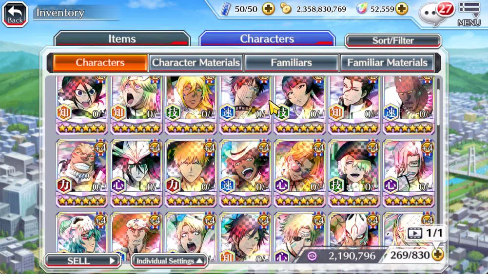 Bleach: Brave Souls Accounts Mid-Tier [GLOBAL]52K Orb|Valentine2026(Yachiru,Rukia),Ichigo 10th Anniv,Byakuya 8