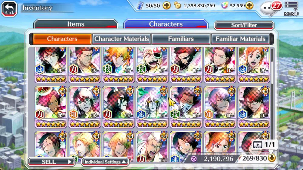 Bleach: Brave Souls Accounts Mid-Tier [GLOBAL]52K Orb|Valentine2026(Yachiru,Rukia),Ichigo 10th Anniv,Byakuya 9