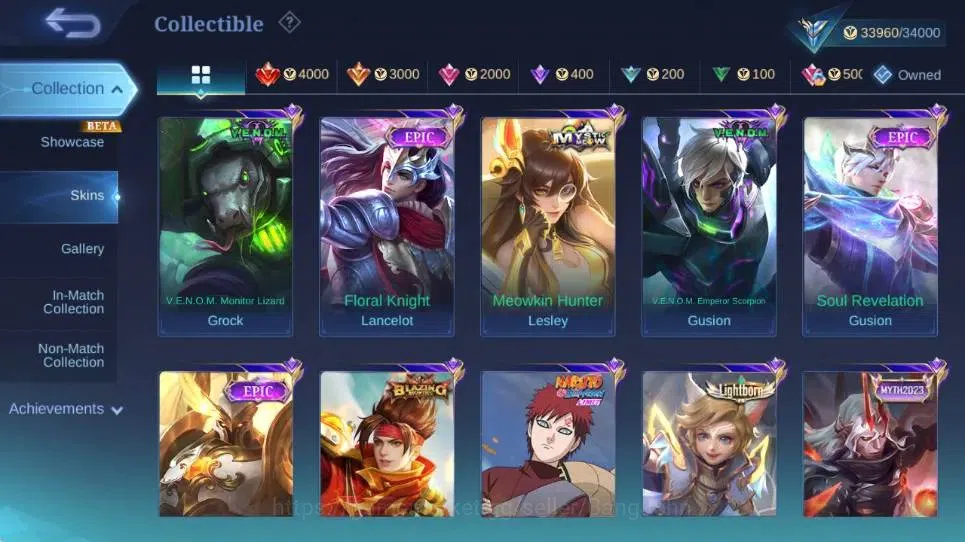Mobile Legends: Bang Bang Accounts Global|Skin 158|Expert|Collector Natalia|Collab Ba image 8