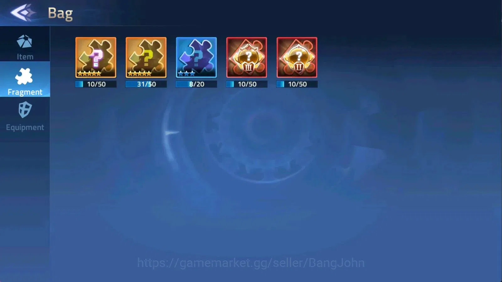 Mobile Legends: Adventure Accounts 70683| S70683 LV 88 13.4M POWER CAMP 50-1 3 UR Sku image 10