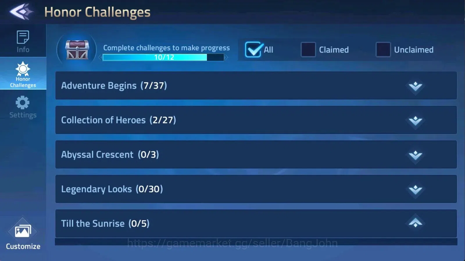 Mobile Legends: Adventure Accounts 70683| S70683 LV 88 13.4M POWER CAMP 50-1 3 UR Sku image 2