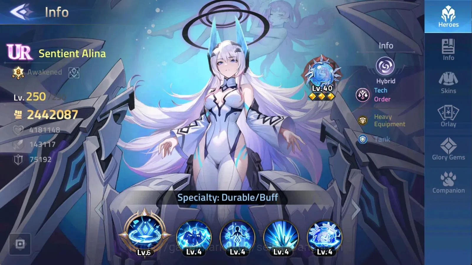 Mobile Legends: Adventure Accounts 70683| S70683 LV 88 13.4M POWER CAMP 50-1 3 UR Sku image 5