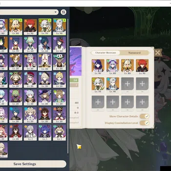 Genshin Impact Accounts End Game ASIA|AR 54|Rate ON|4 Limited + 1 (*5Wep)|Neuvilette,Xilonen,Nahida,Raiden Shogun|Mc