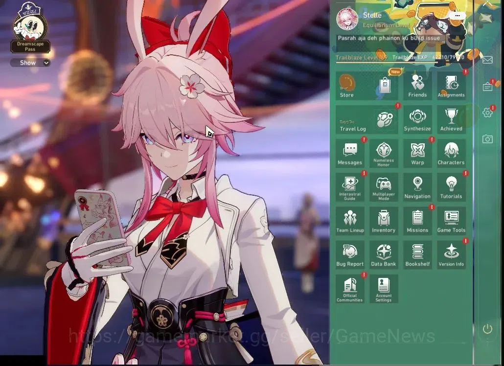 Honkai Star Rail Accounts Others Asia|TL 69|10 1