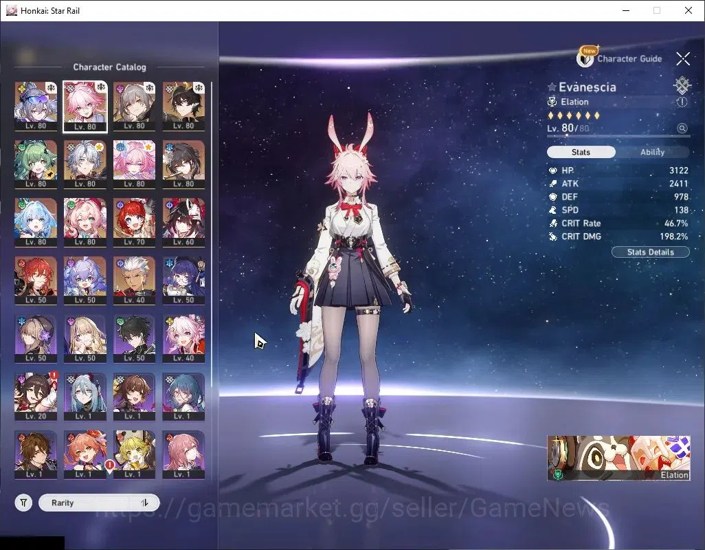 Honkai Star Rail Accounts Others Asia|TL 69|10 4