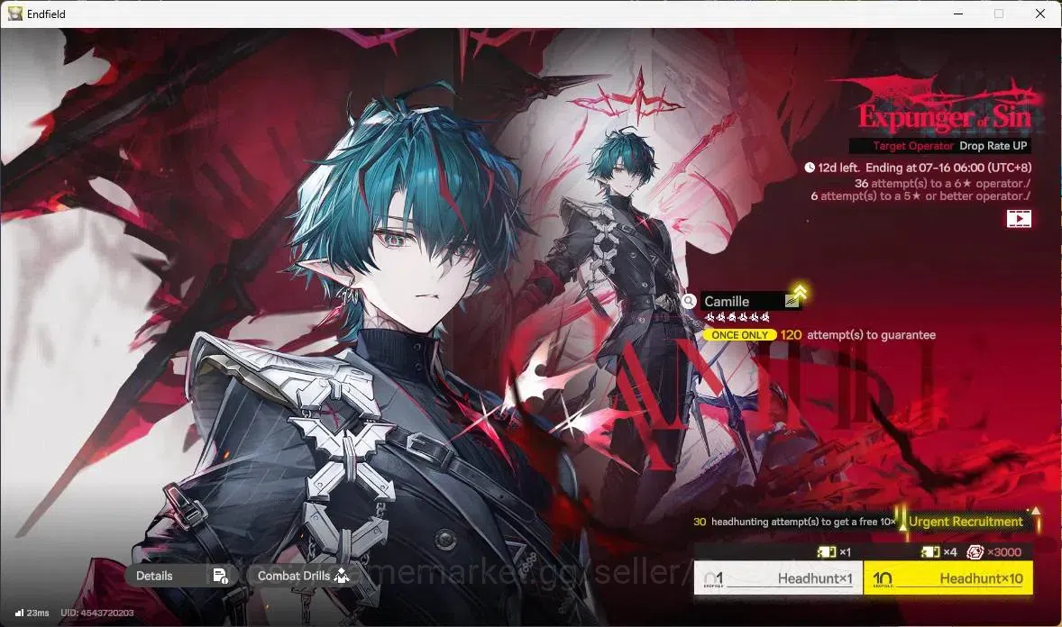Arknights: Endfield Accounts Asia | Lv 47|4 Limit+3Sign|Laevatain,Gilberta,Tang image 9