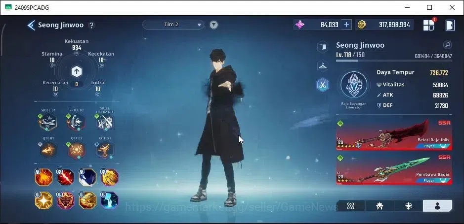 Solo Leveling: ARISE Accounts Lv118 2645M Pwr|LennartA5+SignA5,RyujiA6+SignA5,Ji image 4