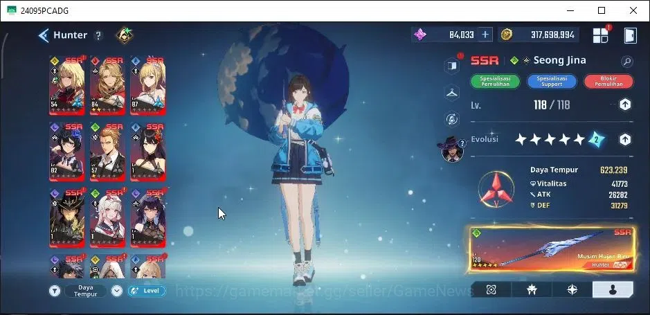 Solo Leveling: ARISE Accounts Lv118 2645M Pwr|LennartA5+SignA5,RyujiA6+SignA5,Ji image 6
