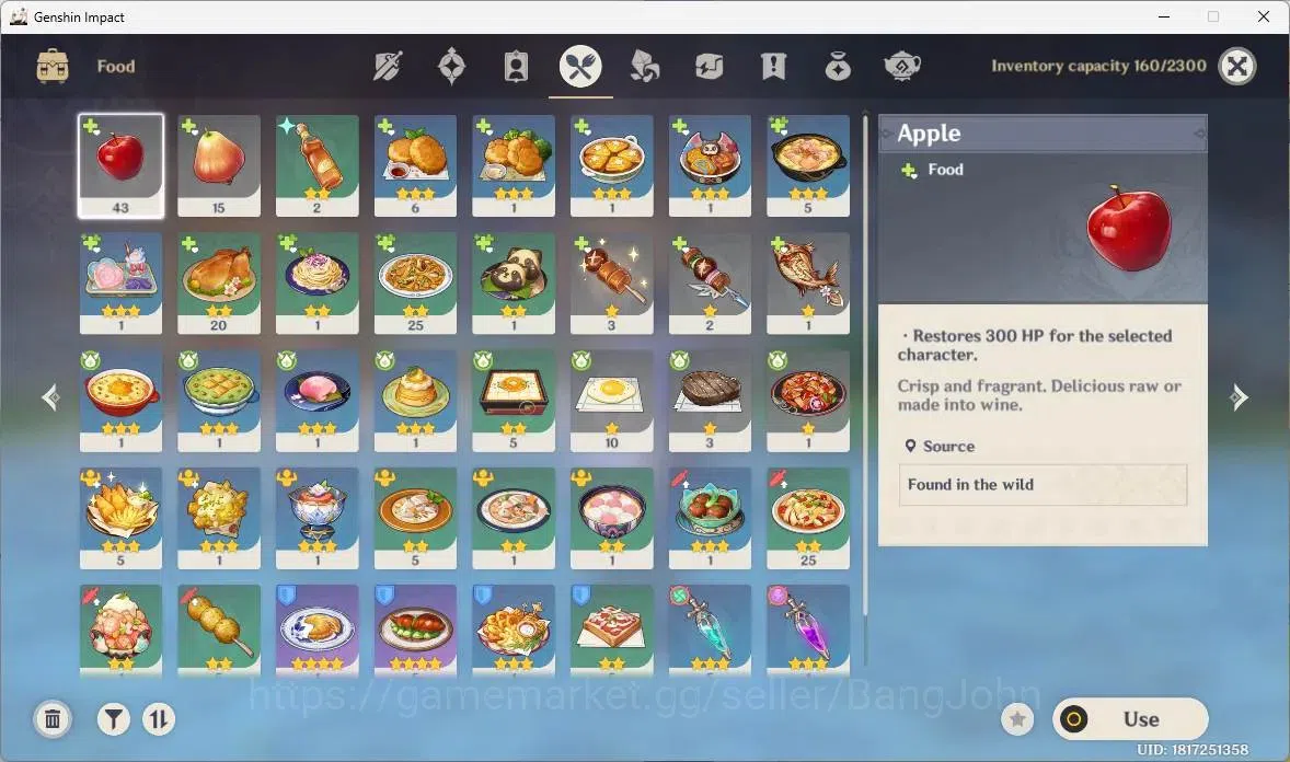 Genshin Impact Accounts ASIA | AR 20 | Starter |1 5*Limit Nicole|2 5*Stand image 7