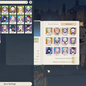 Genshin Impact Accounts Others Asia|AR 25|2 Limited (Vesna,Varesa) + 2(*5 Weapon)|Hymn of the Maelstrom,Exphanes Blade|All