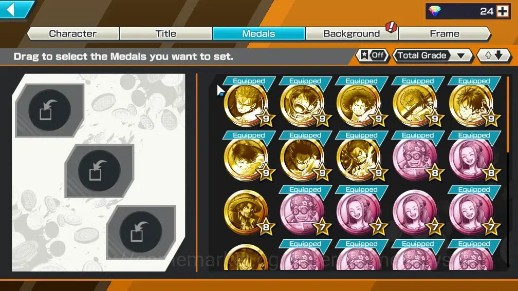 One Piece Bounty Rush Accounts Global|3 EX|Winner Island Law,TFE Emperor Teach,GP image 3