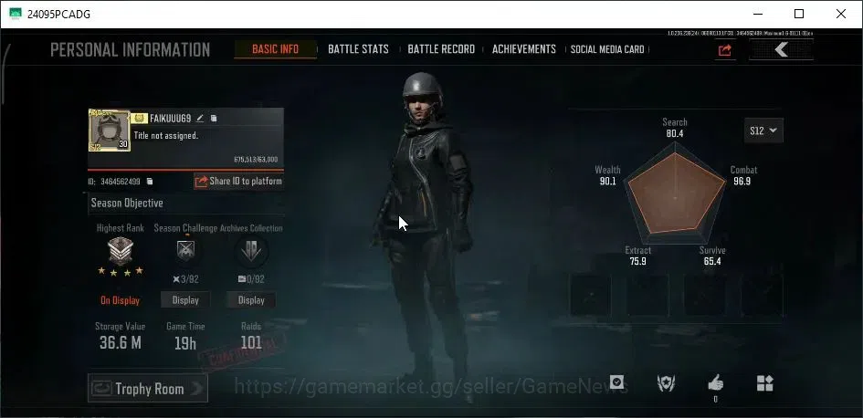 Arena Breakout Accounts MOBILE|Lv30|SV 36.6M|CV 28M|RS AKM,Peak AEK,SS SCA image 2