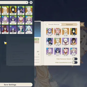 Genshin Impact Accounts Others Asia|AR 42|2 Limited (Vesna,Varesa) + 2 (*5 Weapon)|Hymn of the Maelstrom,Exaiphanes