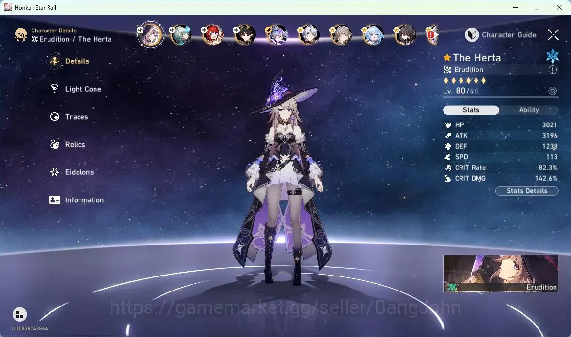 Honkai Star Rail Accounts ASIA | TL 67 | 13 LIMIT | SILVER WOLF | YAO GUANG  image 4