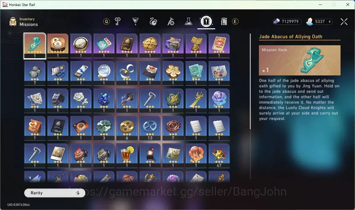 Honkai Star Rail Accounts ASIA | TL 67 | 13 LIMIT | SILVER WOLF | YAO GUANG  image 7