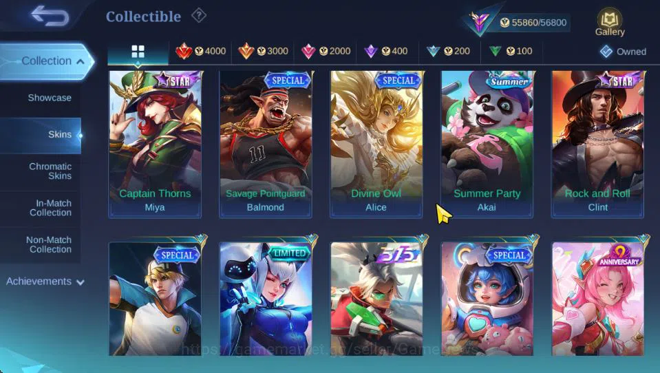 Mobile Legends: Bang Bang Accounts Hero 120|Skin 201|Roger MetroZero,Granger PRIME,Fl image 2