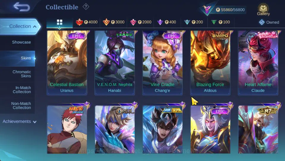 Mobile Legends: Bang Bang Accounts Hero 120|Skin 201|Roger MetroZero,Granger PRIME,Fl image 4