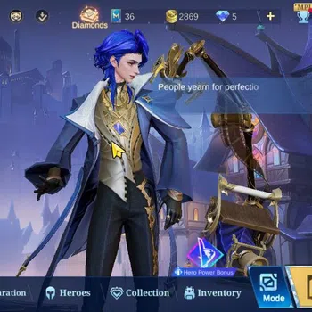 Mobile Legends: Bang Bang Collector Hero 120|Skin 201|Roger MetroZero,Granger PRIME,Fl image 1
