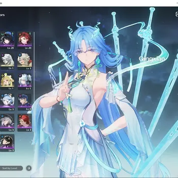 Wuthering Waves Accounts Starter EU |UL 48|1 Limited|(Qingxiao RC5)+Sign & 4 Standard Verina,Lingyang,Jianxin Etc|DB Lvl