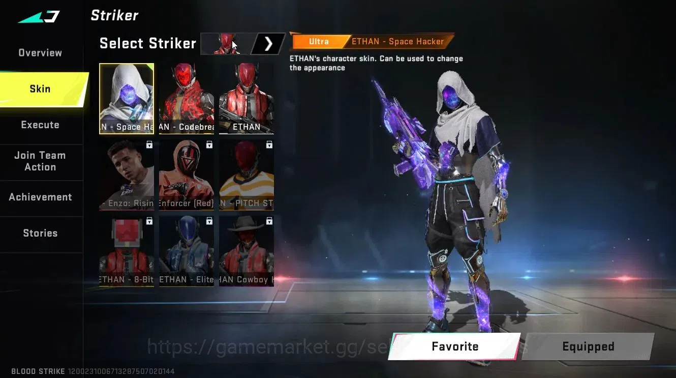Blood Strike Accounts Collab Skin ASIA|Collab 7DS [AK47-Rhitta, QBZ95-Darkness]|ULTRA [ETHAN,FN2000,SVD,SPEAR]|Limited 3