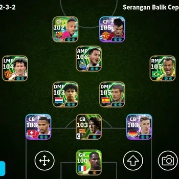 eFootball Accounts Others Mobile|PW 3210|Eden Hazard Epic,Cafu Epic,Pep Guardiola Epic,Rodrigo De Paul ShowT,Benjamin Sesko
