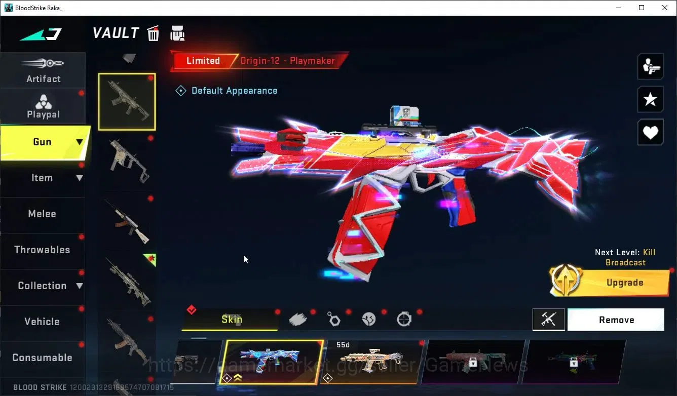 Blood Strike Accounts Collab Skin ASIA|ETERNAL KALA-Whisper+9 ULTRA[ Nacho-PitchStrike,UMP45,AUG,INP9,Etc]|Collab BLEACH 14