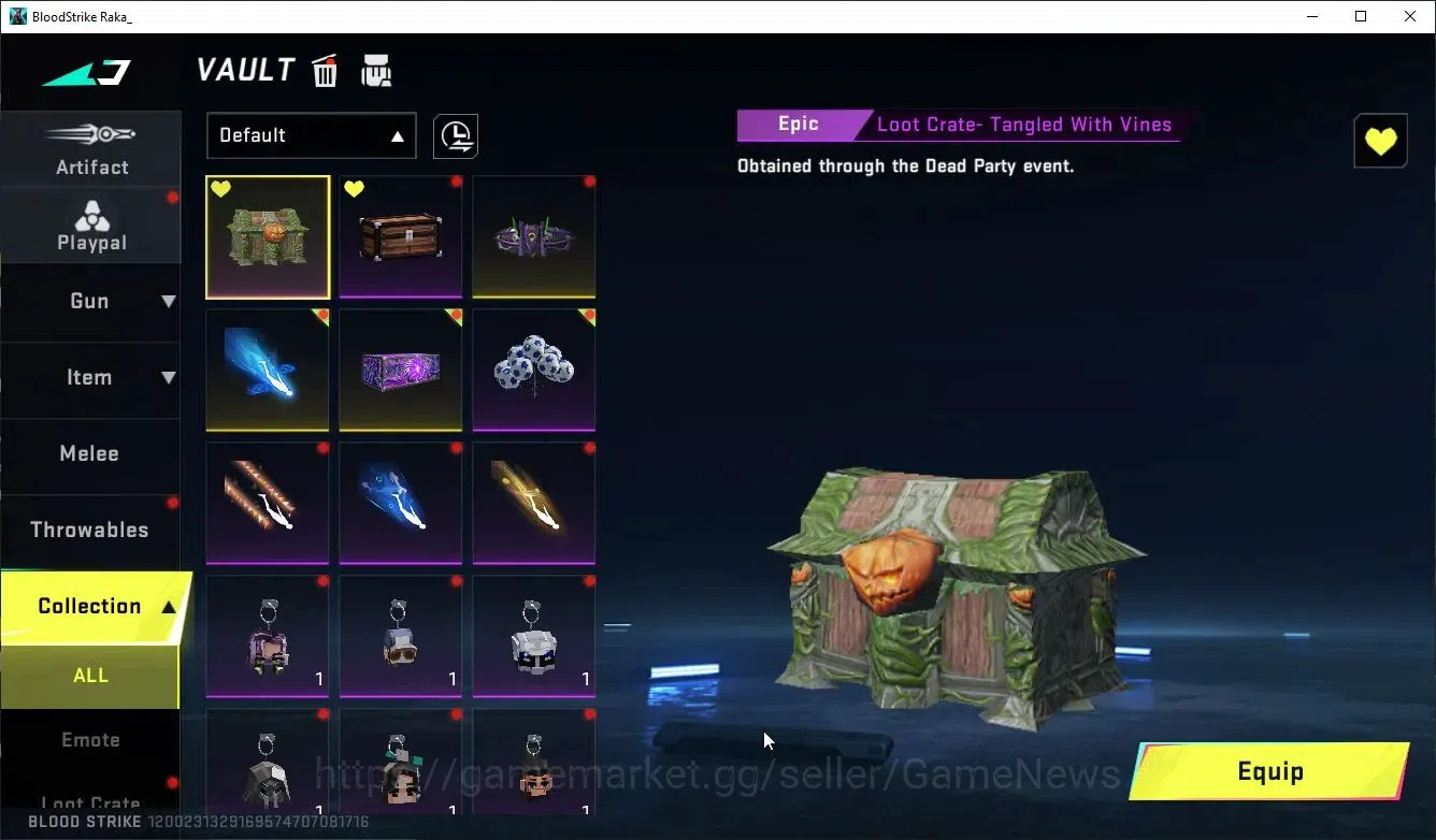 Blood Strike Accounts Collab Skin ASIA|ETERNAL KALA-Whisper+9 ULTRA[ Nacho-PitchStrike,UMP45,AUG,INP9,Etc]|Collab BLEACH 19